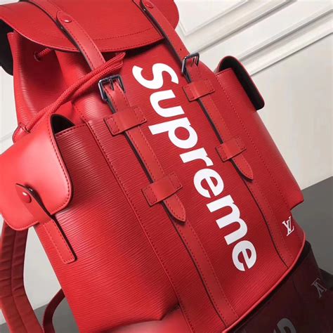 louis vuitton supreme backpack replica|Louis Vuitton christopher backpack price.